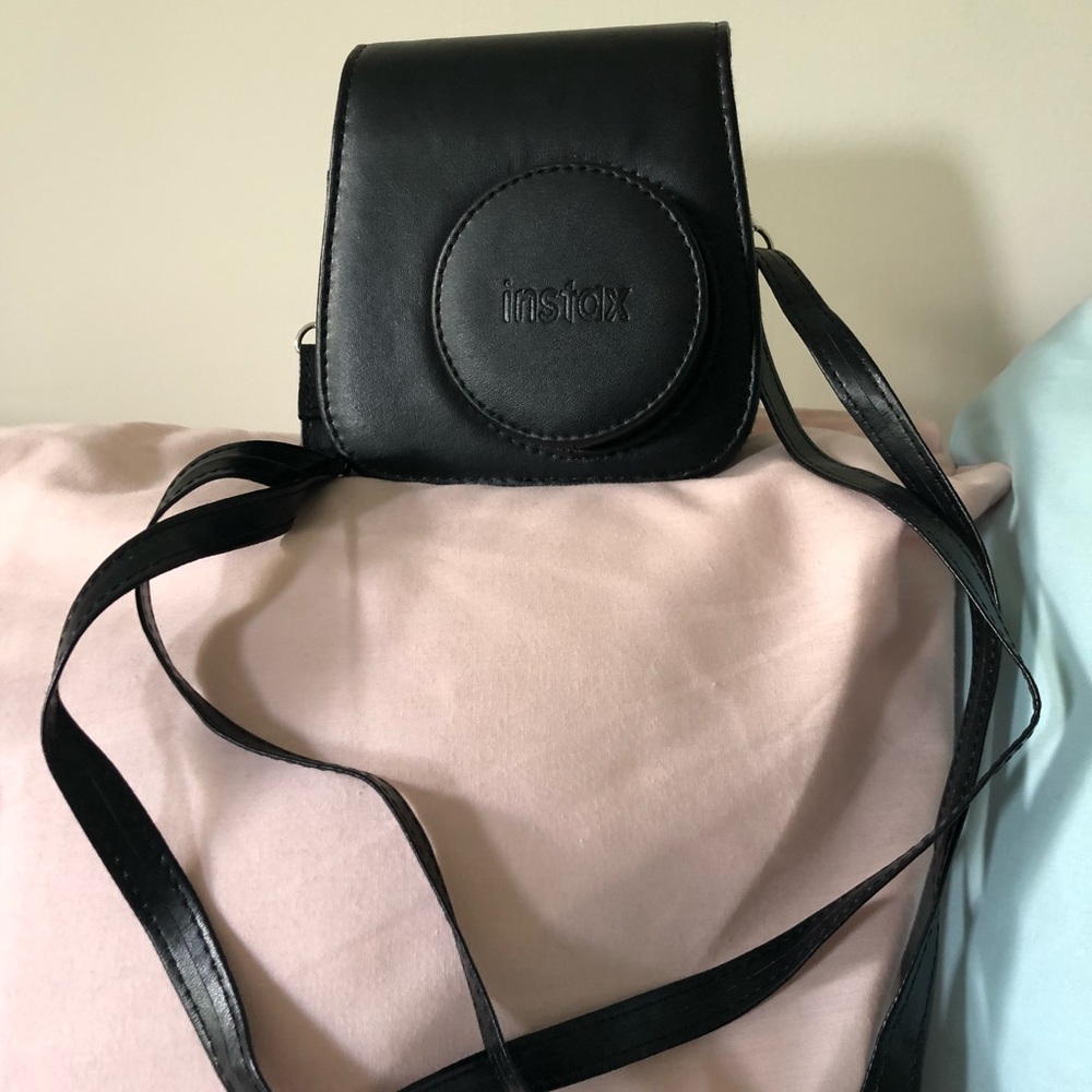 Black Instax Camera Bag